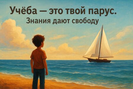 Учёба как парус: что ответить ребёнку, когда он спрашивает «Зачем учиться?»